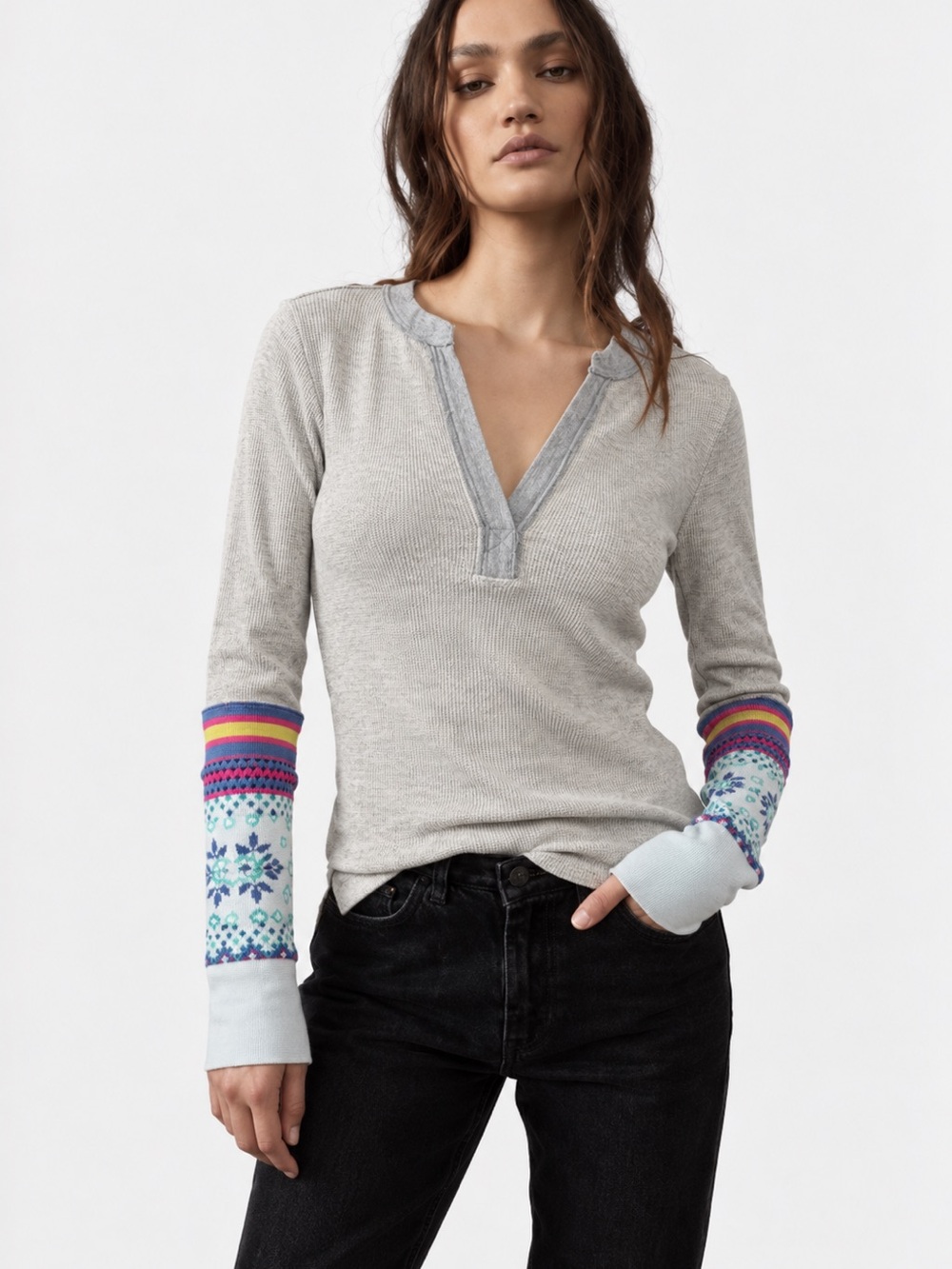 Free People Mikah Layering Cuff Thermal